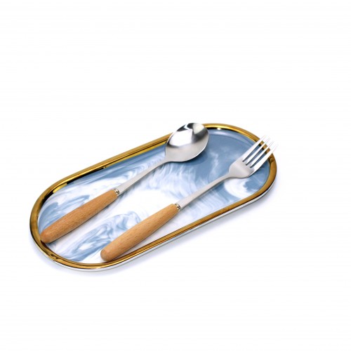 Marble Pattern Multi-functional Tray