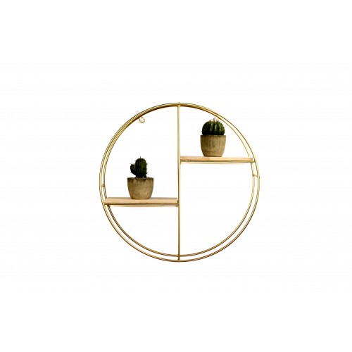 Gold Colour Metal Shelf