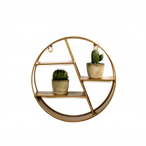 Round Metal Shelf
