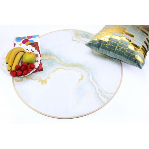 Light Green Marble Carpet