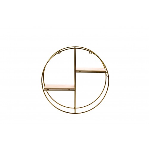 Gold Colour Metal Shelf