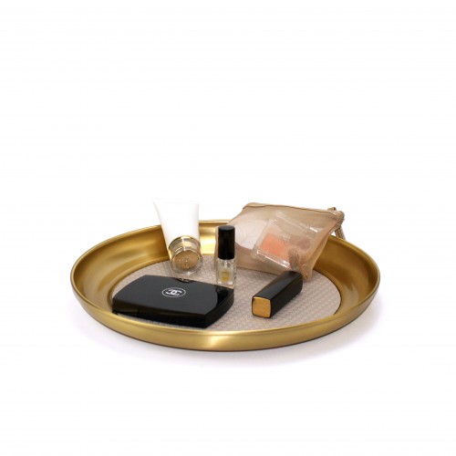 Leather & Brass Tray(Large)