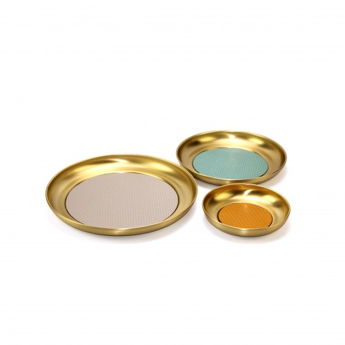 Leather & Brass Tray(Small)